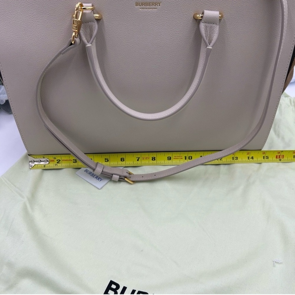 Women's Burberry large banwell canvas and leather satchel/shoulder bag NWT - Picture 14 of 16